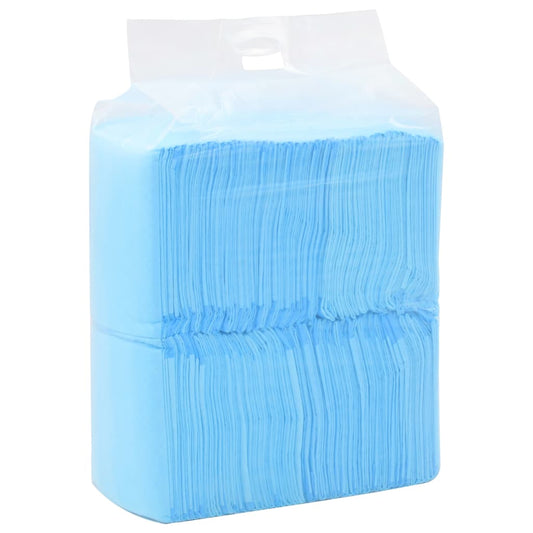 Pet Training Pad | Set of 100 | Blue and White | Non woven fabric
