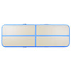 Inflatable Gymnastics Mat with Pump 300x100x10 cm PVC Blue