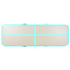 Inflatable Gymnastics Mat with Pump 300x100x10 cm PVC Green