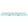 Inflatable Gymnastics Mat with Pump 300x100x10 cm PVC Green