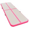 Inflatable Gymnastics Mat with Pump 800x100x10 cm PVC Pink