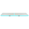Inflatable Gymnastics Mat with Pump 800x100x10 cm PVC Green