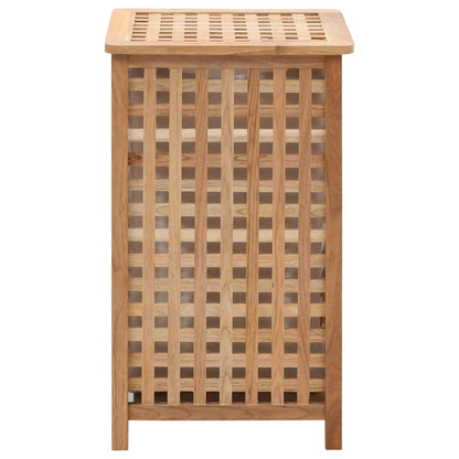 Laundry Bin 39x39x65 cm Solid Walnut Wood