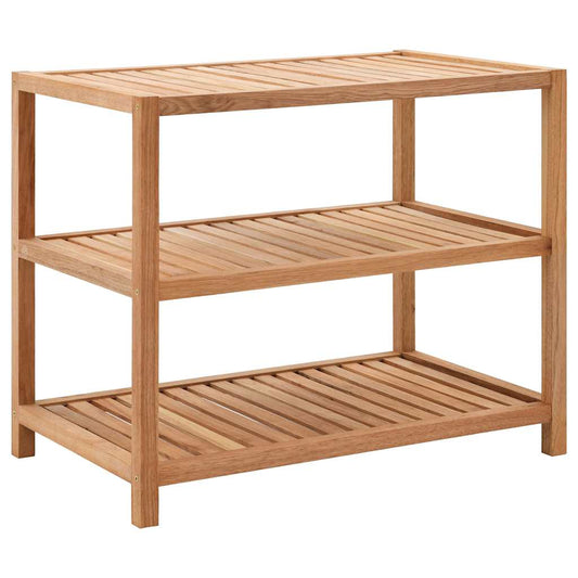 Storage Shelf | Natural | Solid walnut wood | 65x40x55 cm