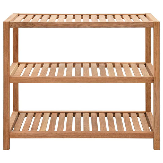Storage Shelf | Natural | Solid walnut wood | 65x40x55 cm