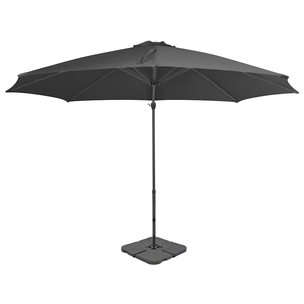 Garden Parasol | Anthracite | Aluminium, Steel, Plastic | Large