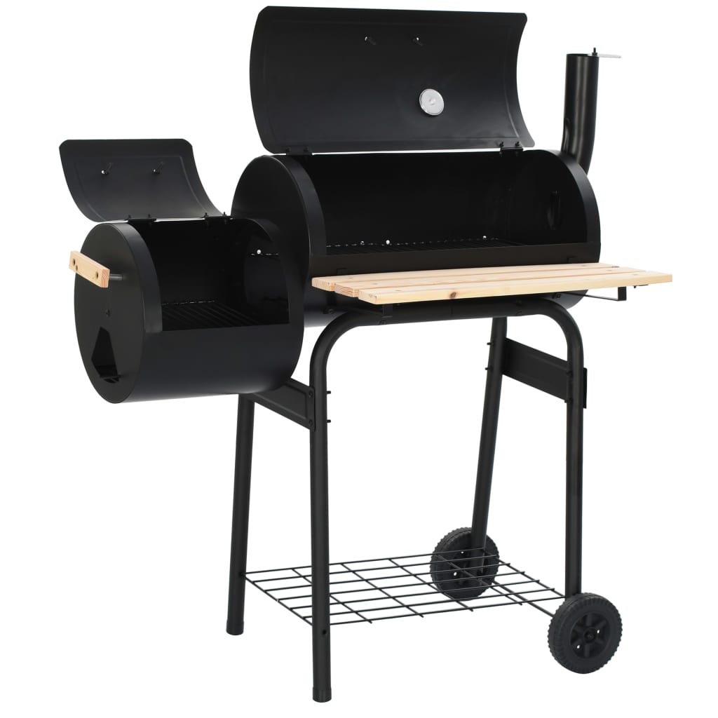 Classic Charcoal BBQ Offset Smoker