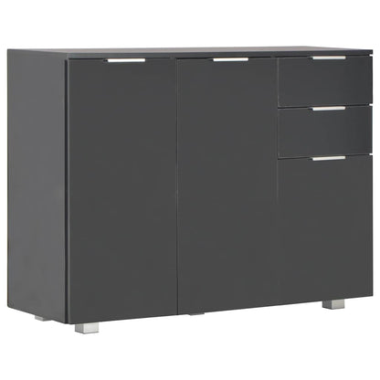 Sideboard | Black | Engineered wood | Medium | Sideboard | Rectangular
