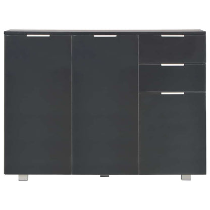 Sideboard | Black | Engineered wood | Medium | Sideboard | Rectangular