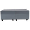 Coffee Table High Gloss Grey 100x100x35 cm