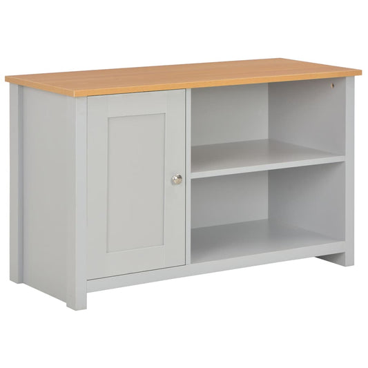 TV Cabinet | Grey | Engineered wood | 95x39x58 cm | TV Stand