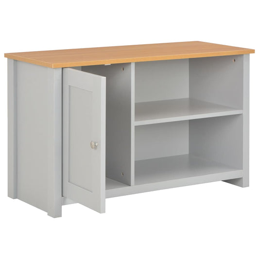 TV Cabinet | Grey | Engineered wood | 95x39x58 cm | TV Stand