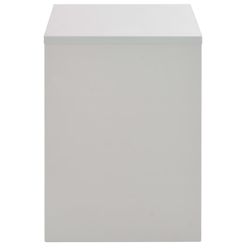 Dressing Table | Grey, Natural wood | Engineered wood with melamine