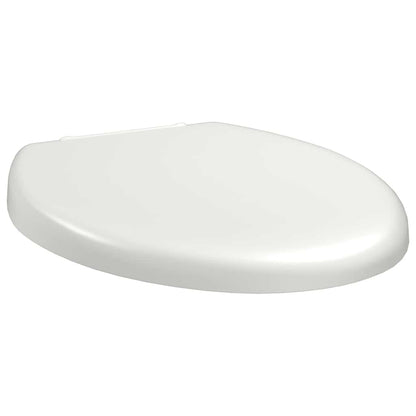Soft-close Toilet Seat with Quick-release Design White