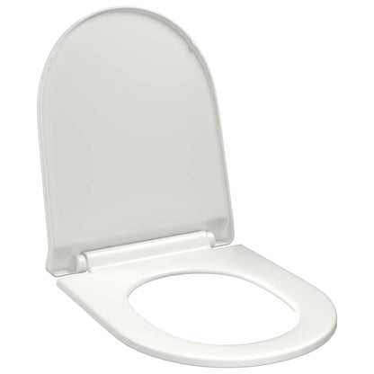 Soft-close Toilet Seat with Quick-release Design White