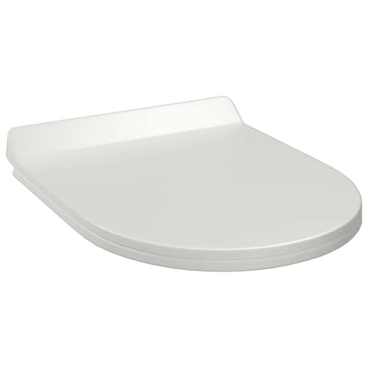 Soft-close Toilet Seat with Quick-release Design White