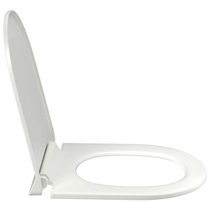 Soft-close Toilet Seat with Quick-release Design White