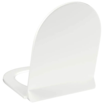 Soft-close Toilet Seat with Quick-release Design White