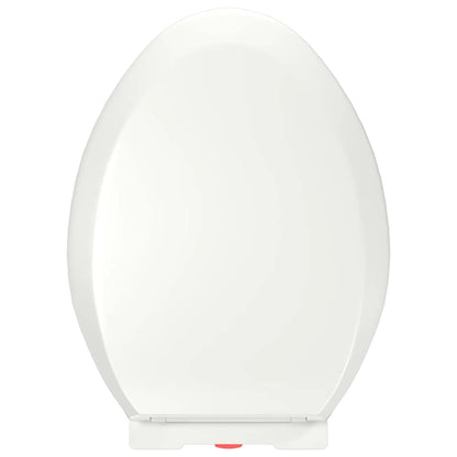 Soft-close Toilet Seat with Quick-release Design White