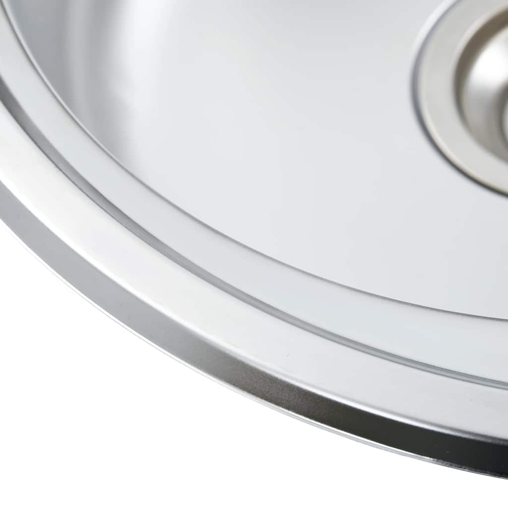 Kitchen Sink with Strainer Stainless Steel