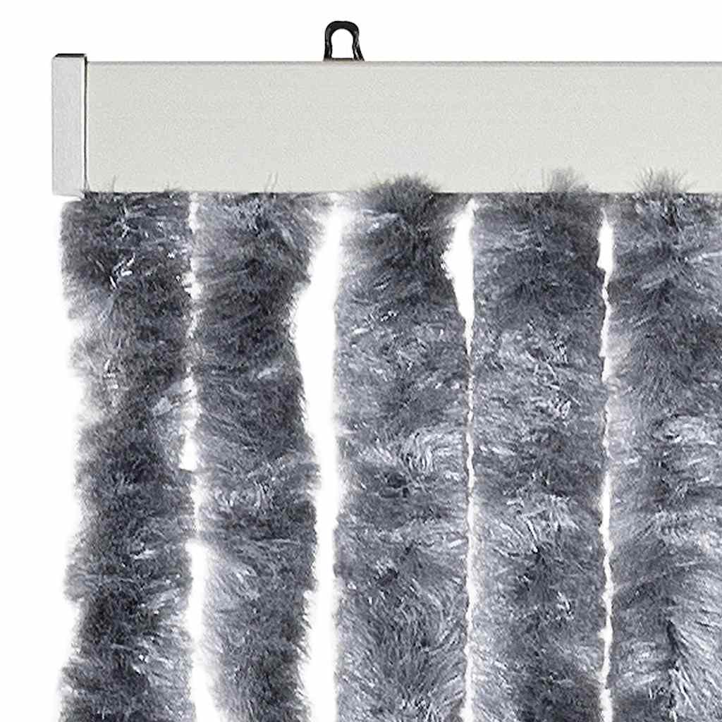 Insect Curtain Silver 56x185 cm Chenille