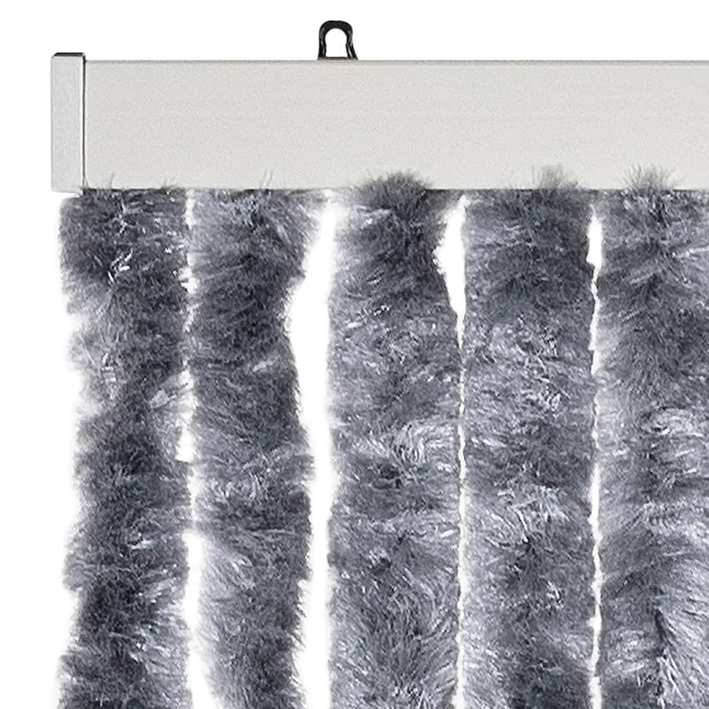 Insect Curtain Silver 90x220 cm Chenille