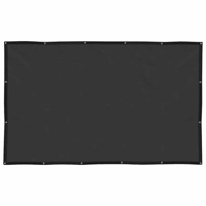 144990 vidaXL Trailer Net HDPE 1,5x2,7 m Black