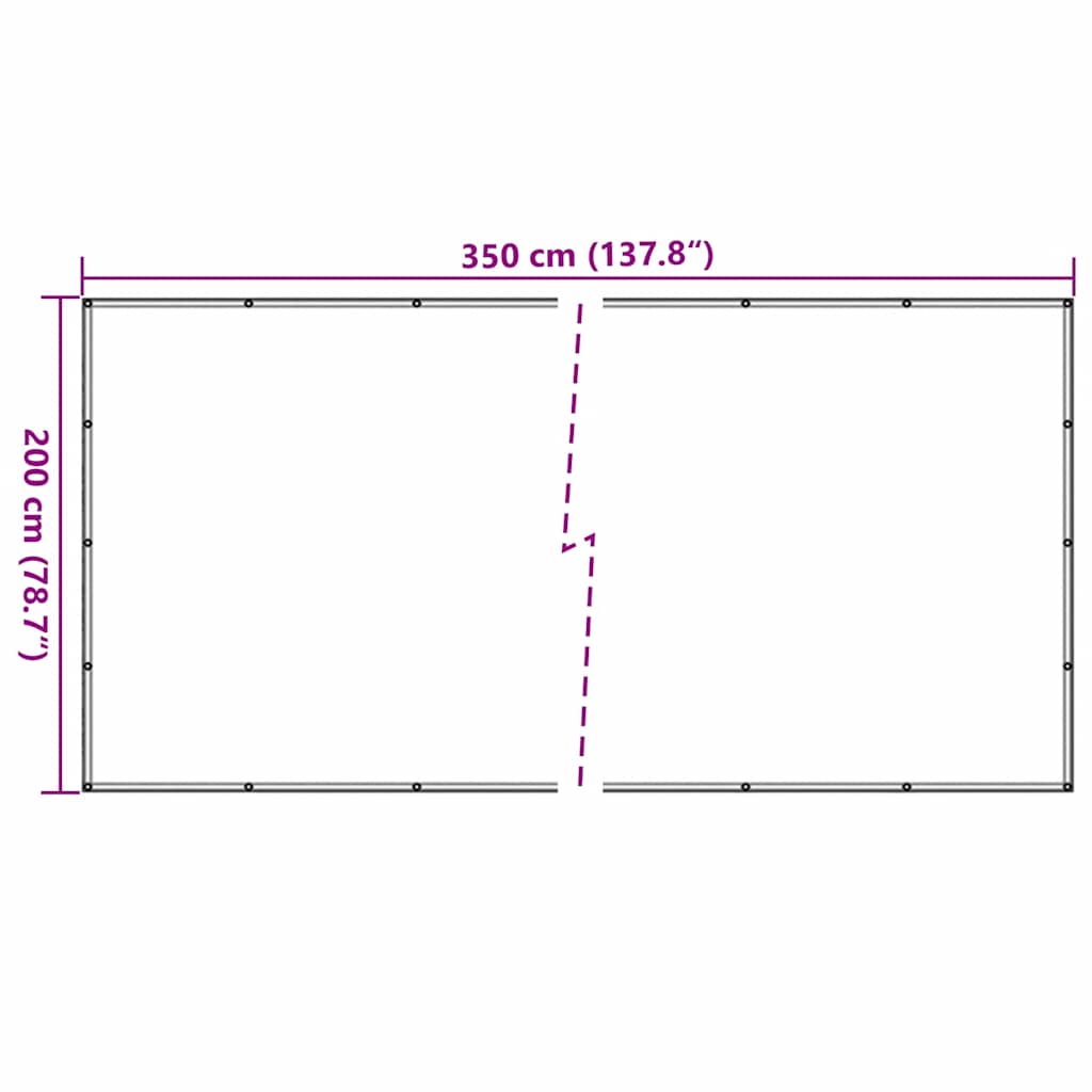 Trailer Net HDPE 2x3.5 m Black