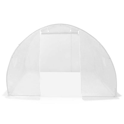 Greenhouse | White | Polyethylene mesh fabric and galvanised steel | 9m²