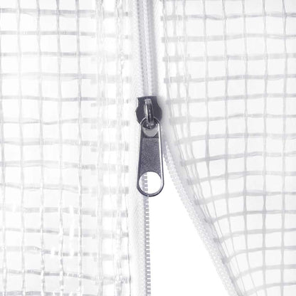 Greenhouse | White | Polyethylene mesh fabric and galvanised steel | 9m²