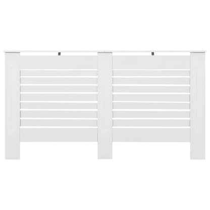 Radiator Cover White 152x19x81.5 cm MDF
