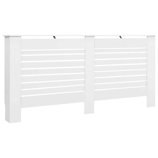 284322 vidaXL Radiator Cover White 172x19x81,5 cm MDF