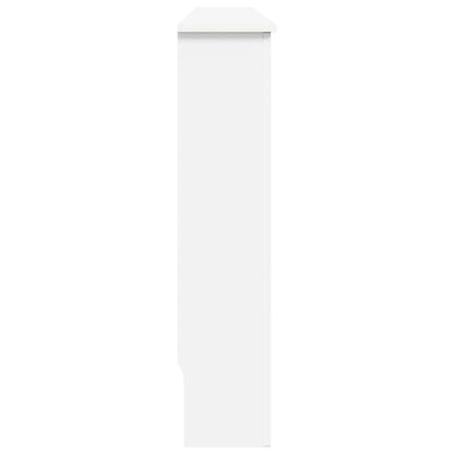 Radiator Cover White 112x19x81.5 cm MDF