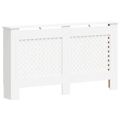 Radiator Cover White 152x19x81.5 cm MDF