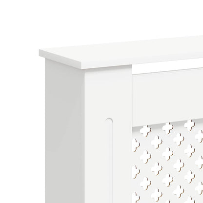 Radiator Cover White 152x19x81.5 cm MDF