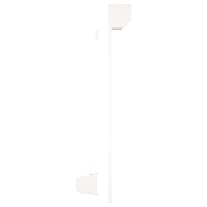 Roller Shutter White 100 x 120 cm Aluminium and Polyurethane
