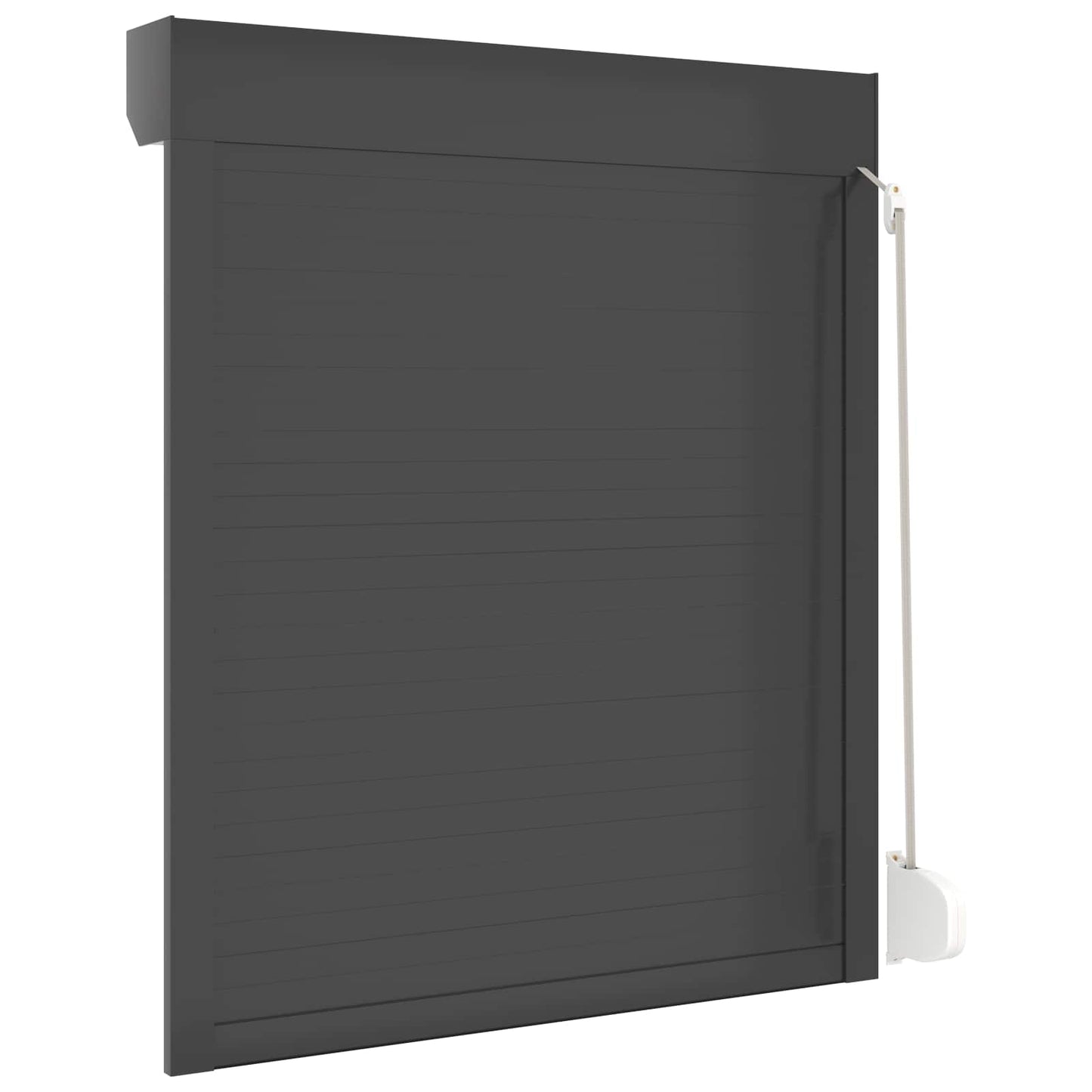 Roller Shutter Manual Anthracite 100 x 130 cm