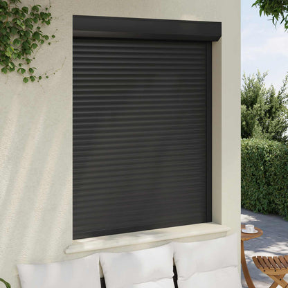 Roller Shutter Manual Anthracite 120 x 150 cm