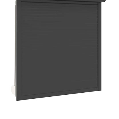 Roller Shutter Manual Anthracite 130 x 140 cm