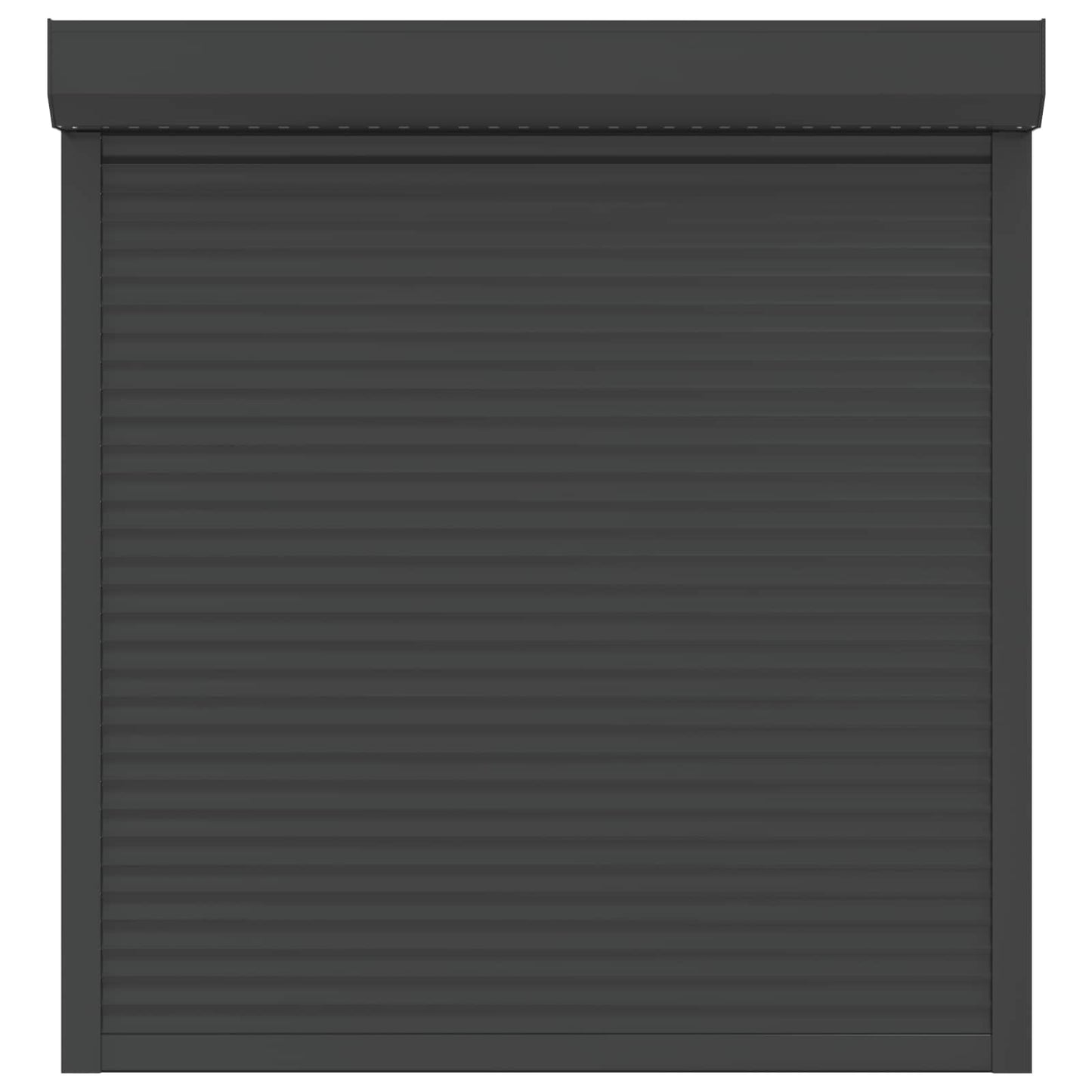 Roller Shutter Manual Anthracite 130 x 140 cm