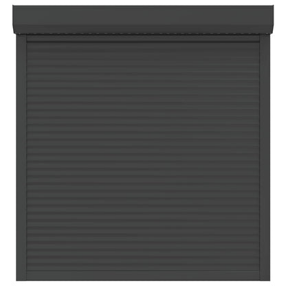 Roller Shutter Manual Anthracite 130 x 140 cm