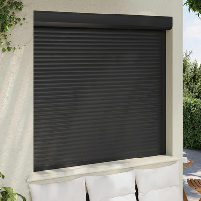 Roller Shutter Manual Anthracite 160 x 150 cm