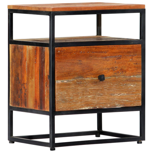 Bedside Cabinet | Multicolour | Solid reclaimed wood | Small