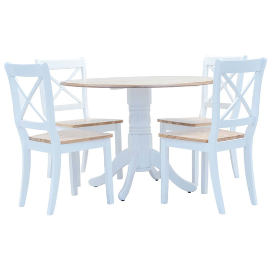 Dining Set | White and brown