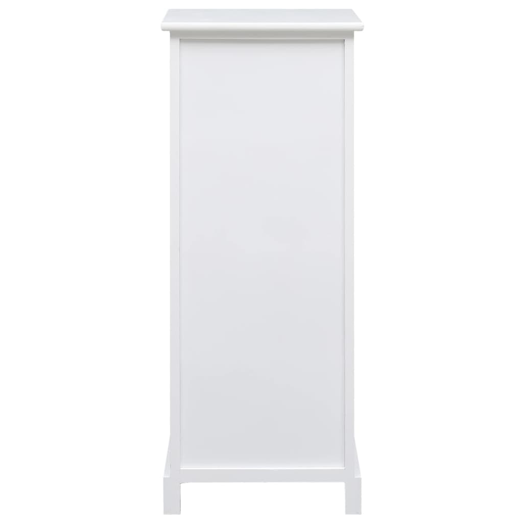 Side Cabinet 35x30x90 cm Paulownia Wood