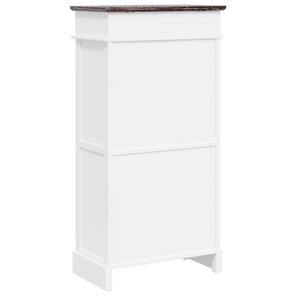 Shoe Cabinet Brown 50x28x98 cm Paulownia Wood