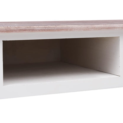 Writing Desk Brown 110x45x76 cm Wood