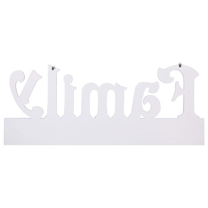 Wall Mounted Coat Rack FAMILY 74x29.5 cm