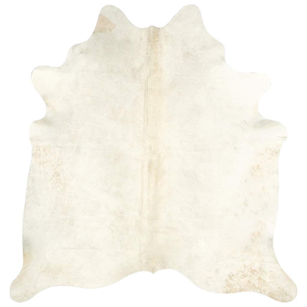 Real Cow Hide Rug 150x170 cm Beige