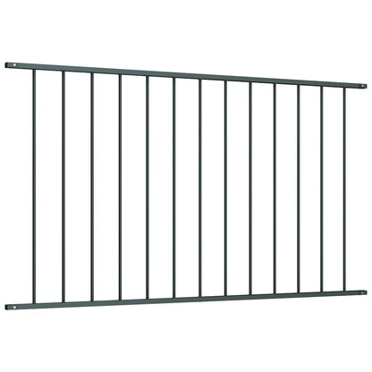 Fence Panel Woerden Powder-coated Steel 1.7x1.17 m Anthracite